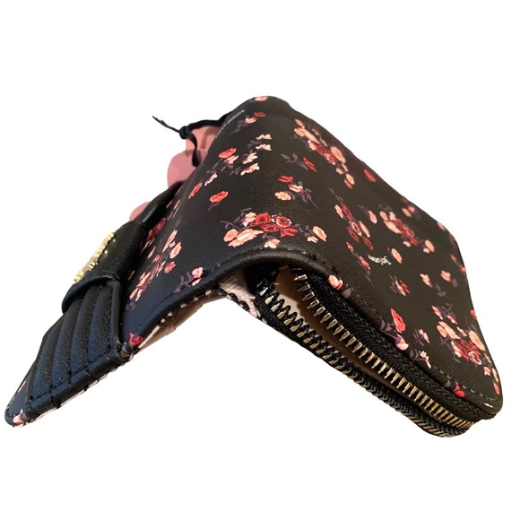 🌹NWT Juicy Couture Pretty Bow Small Zip Wallet - Picture 5 of 7